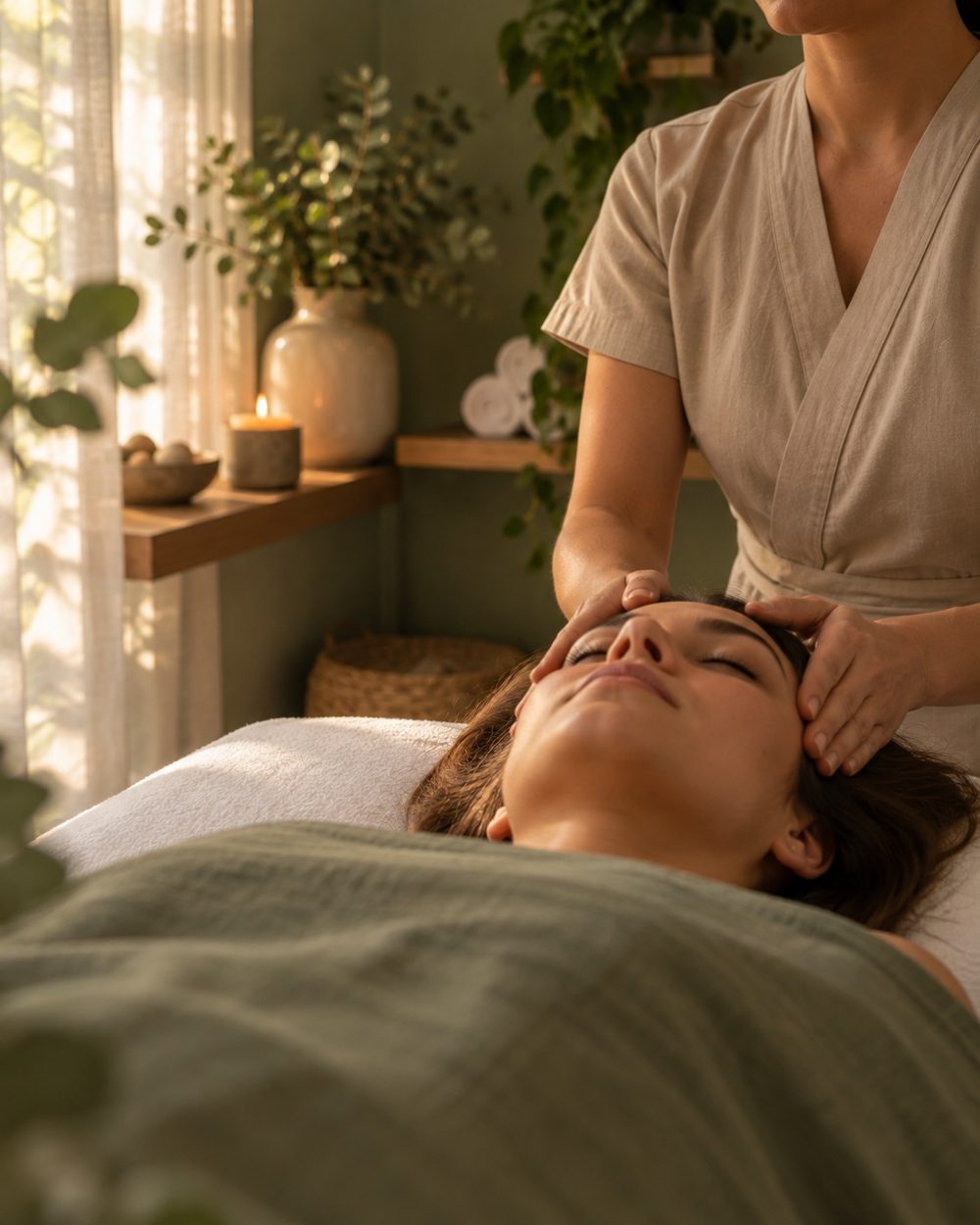 Terapia energética de imposición de manos